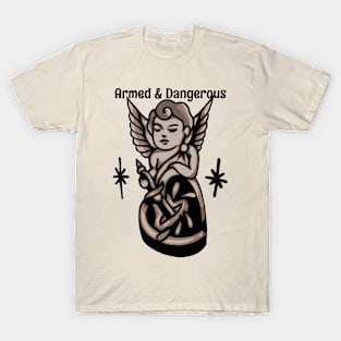 Cute Angel Vintage Valentine T-Shirt